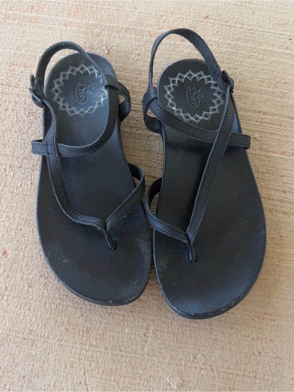 Chaco leather sandal